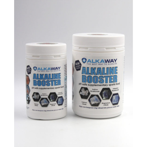 Alkaline booster to increase body pH and alkalinity